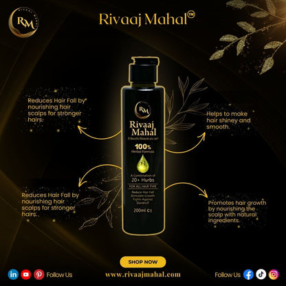 Rivaaj Mahal Hair Oil